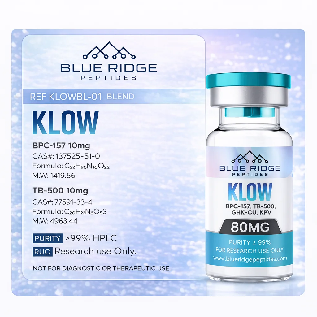 klow bottle with info card klow bottle with info card